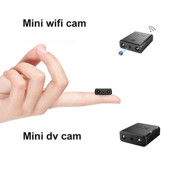 Mini Wifi Kamera Full HD 1080P Home Security Kamere Nočno opazovanje Mikro Skrivnost Cam Zaznavanje Gibanja Video Snemalnik