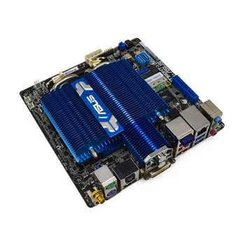 ASUS AT5IONT-I DELUXE Desktop Motherboard Intel NM10 ATOM D525 DDR3 4 GB 1XPCI-E X1USB2.0 SATA II Mini-ITX Uporablja Mainboard
