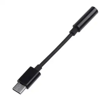 Tip-C Do 3,5 mm Slušalke Kabel Adapter Usb 3.0 Tip C USB-C Moški 3,5 AUX Ženski Audio Priključek Za Samsung Huawei Xiaomi 11 Mi6