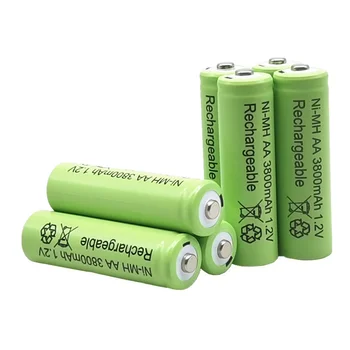 3800mAh AA 1,2 V baterije za polnjenje Ni-MH baterije za Igrače, Daljinsko upravljanje Polnilne Baterije AA 1,2 v 3800mah baterije