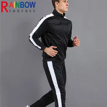 Rainbowtouches Nove Jesensko Pulover Obleko Moške Hlače Priložnostne Tekaški Športni Obleko Moški 2 Kos Obleko Vrhunske Kakovosti