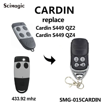 Cardin S449 QZ 2 QZ 4 433.92 MHz daljinski upravljalnik garažna vrata odpirač Cardin ukaz garaža rolling code