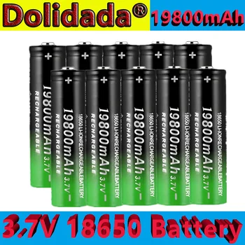 Novo 18650 Li-Ionska baterija 19800mah akumulatorsko baterijo 3,7 V za LED svetilka svetilka ali elektronske naprave batteria