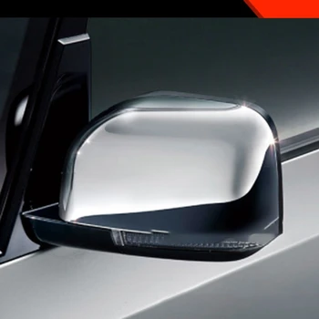 2Pcs ABS Chrome Strani Rearview Mirror Pokrov zaščitni pokrov za Mitsubishi Delica D5 2020 Ogledalo Zaščito Trim