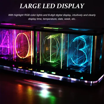 DS3231 Digitalni LED Budilka Kit Zaslon Elektronska Ura Večino Glasbe Spektra Zaslon Ura Modula Večnamensko DIY Ura