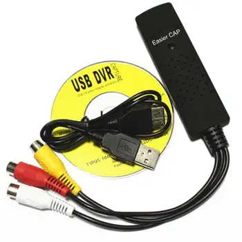 Pro USB 2.0 Video Easycap TV DVD, VHS Zajemanje Kartico Avdio AV Adapter za Računalnik