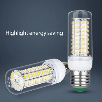 Varčna LED Žarnica 220V Koruza LED Žarnica E27 E27 Led Varčevanje z Energijo Za Domače 24/36/48/56/69/72leds Lampada 5730