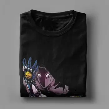 Moške Majice s kratkimi rokavi Najnovejši Jojos Bizarna Avantura Vrhovi Tees Anime Tshirt Japonska Killer Queen Ugrizi Prah Bombaža, Plus Velikost Oblačila