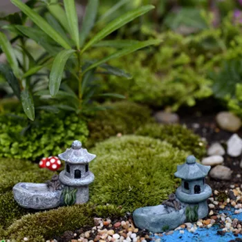 Vintage Umetno Bazen Stolp Miniaturni Pravljice Vrt Domače Hiše Dekoracijo Mini Obrti, Mikro Krajinsko Dekor Oprema DIY