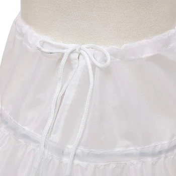 Yoliyolei Bela otroške Kostume Petticoat A-Linija 3 Obroče modni brvi Krila Cvet Dekle Obleko Underskirt za Kratek Dolgo Obleko
