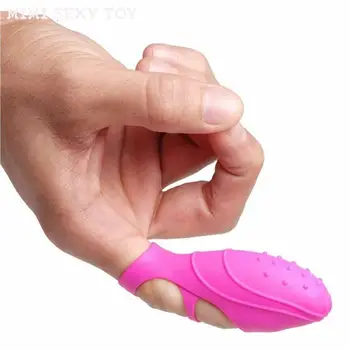 Prst Rokav Vibrator Za G Spot Masaža Klitoris Spodbujanje Ženskega Masturbator Sex Igrače Za Ženske, Lezbijke, Orgazem Odraslih Izdelki