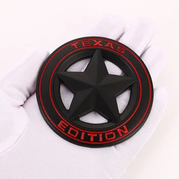 Texas Edition Značko Emblem Nalepko Nalepko Spredaj Žar za Jeep Wrangler Kompas, Grand Cherokee Patriot Svobode Renegade Poveljnik