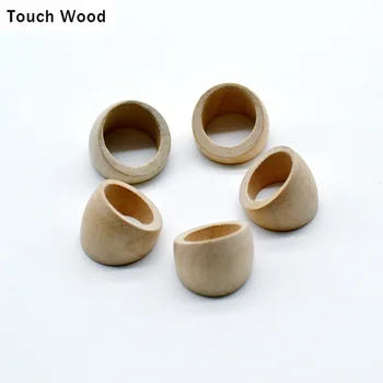 Moda lesa obroč ustvarjalne Naravnem Okolju prijazna lesena darilo Notranji premer, velikost 20-20.5 mm