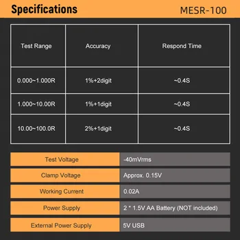 Strokovno Capacimetro Upornost Vezja Kondenzatorji Tester MESR-100 ESR Merilnik Kapacitivnosti diagnostičnega orodja
