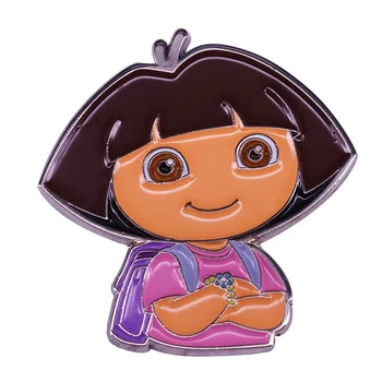 Dora Explorer Pin Pustolovščina, Risanka Broška Paket Vaše Torbe in Raziskovanje z Dora!