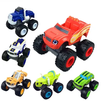 Monstere Stroji Avto Igrače Ruske Čudež Crusher Tovornjak Vozil Slika Blazed Igrače Za Otroke Rojstni Dan Darila Jopič Otrok Igrače