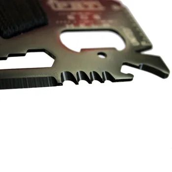 Vroče Eos Kreditne Kartice Nož Prostem Kampiranje Multi-funkcijo Žep Lovski Nož za Kampiranje Oprema SOS Preživetje Reševanje Orodja