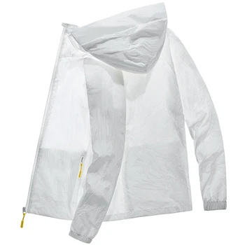 2021 PlusSize Oblačila za zaščito pred soncem SunProtection Prostem Moških Tanke Novih Ribolovnih Anti-UV Dihanje Hitro Suhe hoodie Pohodništvo
