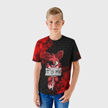 Otroška T-majica 3D-Pet Noči Na Freddy \ \ 's