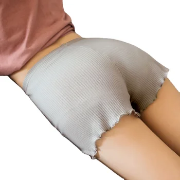 Poletje anti-izpušni varnost hlače ženske lahko nosijo gamaše poletje ice svilene trakove varnost hlače hlače