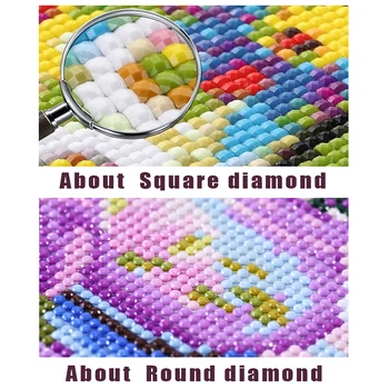 5D diy broderies diamants Mandala Diamond Mozaik Doma Dekor diamond slikarstvo polno karo Vzorci za Vezenje Okrasnih Darilo
