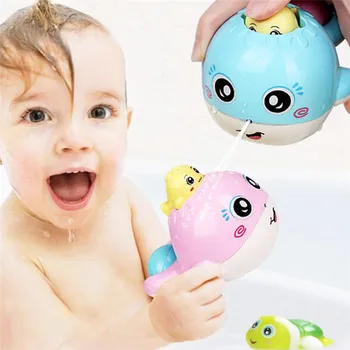 Baby kopel igrača za otroke, cute raco, pingvin, jajce, vodni curek, brizgalk, tuš, tuš, plavanje, igrače, otroška darilo
