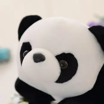 Lepe Risanke Panda Bombaža, Polnjena Lutka Mehki Pliš Blazino Igrača Otroci Valentinovo Darilo Doma Stranka Dekor