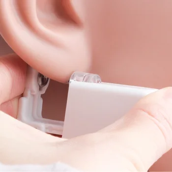 5pcs enkratno razkuževanje ear piercing pištolo in kristalno uho stud set za varnost piercing za ušesa klinov sponka za nos in nakit telo