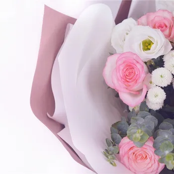 10pcs Nepremočljiva Rose Cvet Ovojni Papir Šopke Cvetličarna Pakiranje Papirjev Stranke, Poročni Dekoracijo Papirja