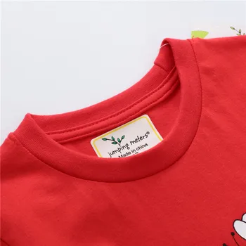 Nov Prihod Poletja Cvet Tiskanja Baby T srajce Moda Bombaž Fantje Dekleta, Vrhovi Otroci Cvetlični Vrh Tees za Dekleta