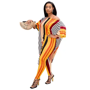 2 Kos Sopihanje Določa 2021 Dashiki Tradicionalna Afriška Oblačila Dva Kosa Iz Ženske Africaine Vrhovi In Hlače Določa Afriška Oblačila