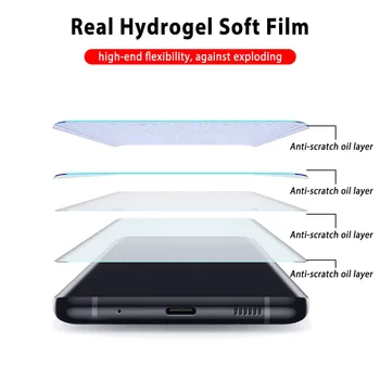 999D 3Pcs Za Samsung Galaxy A51 A31 A41 A71 A01 Jedro A30s A50 Zaščitno Steklo Hydrogel Film Na Samsun 51 Zaščitnik Zaslon 3D