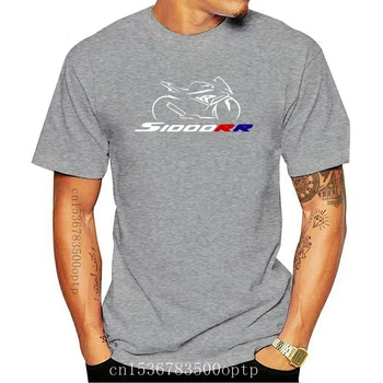 2019 Nov Modni Casual Moški T-shirt majica s kratkimi rokavi za motorno kolo Nemčiji Klasičnih S1000RR T-shirt S 1000 RR T-shirt