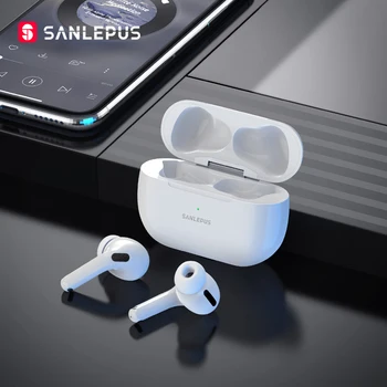 SANLEPUS Čepkov Pro NOVE Brezžične Slušalke TWS V Uho Bluetooth Slušalke 9D Stereo Slušalke Za Android, iPhone Xiaomi Huawei