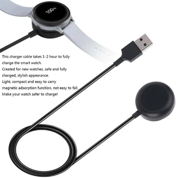 USB Kabel za Polnjenje, hitro Polnilnik Dock Adapter za Samsung Galaxy Watch Aktivna 2 3