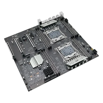JGINYUE X79 Motherboard LGA2011-3 Dual CPU Podpora Intel E5 V1 & V2 Procesor DDR4 RAM Pomnilnika Štiri Channers Ploščo X79-D8 Server