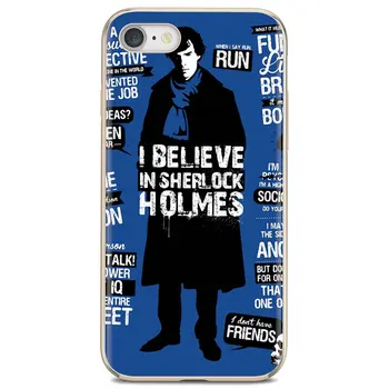 Posebne Trgatve Sherlock 221B Vrata Silikona Kože Primeru Za iPhone 10 11 12 Pro Mini 4S 5S SE 5C 6 6S 7 8 X X X X XR XS Plus Max 2020