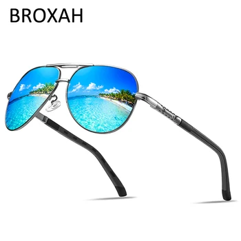 Moška sončna Očala Letalstva Polarizirana sončna Očala Ženske Kul Vožnjo sončna Očala Retro Unisex Očala UV400 Odtenkih z Box