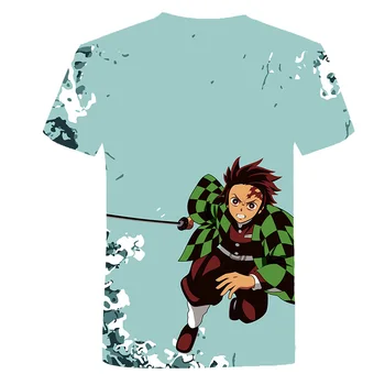 2021 Poletje Japonska Vroče Anime majica s kratkimi rokavi Moški 3D Tiskanje po Meri T-shirt Vzorec Tshirt Moški Hip hop Kratek rokav Smešno Priložnostne Vrhovi