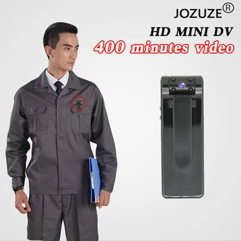 JOZUZE B19 HD 1080P Mini Fotoaparat, Prenosni Digitalni Video Snemalnik Telo Fotoaparata Night Vision Dajatve diktafon Mini DVR Kamere