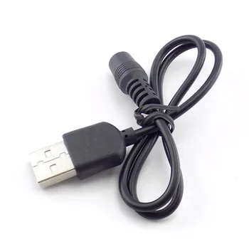 DC ženski napajalna vtičnica za USB A Moški Vtič 3,5 mm x 1.35 mm Vtič Podaljšanje Linije Kabel Za Sod, Priključek za Napajalni Kabel, USB 2.0 Moški