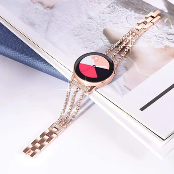 Ženske Diamant Nakit Band Za Huawei Watch GT 2 Pro Watch Trak Čast GS Pro / ES Huawei GT2 Pro 20 mm 22 mm Zapestnica Watchband