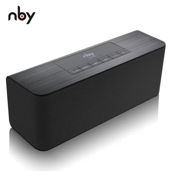 NBY Brezžični Bluetooth Zvočnik 10W Bluetooth 5.0 Super Bass Prenosni Zvočnik z Hands-Free (prostoročni Klicanje Podporo AUX TF FM Radio