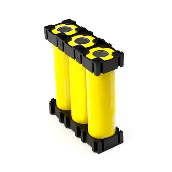 20PCS Varnost 1x3 Baterije Nosilec Vesa Smešen Vibracij Plastičnih Celice Stojala Nosilci za 21700 Baterije Pack