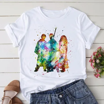 Britanski grafika, tiskanje Ženske T Shirt Poletje Nov Modni TShirt Smešno, Design, Ljubko Dekle T-shirt Tee Shirt Femme