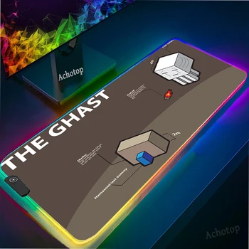 Ječo Gaming Miška Ploščica Računalnika Mousepad RGB Velike Mouse Pad Igralec XXL XL Miško Preprogo Mause Pad PC Mizo Igrajo Mat, Osvetljene