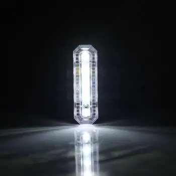 Izposoja Kolesarske Luči LED Luč Zadaj Rep Varnost Opozorilo Kolesarjenje Prenosne Luči USB Slog Polnilna Kolesarske Opreme