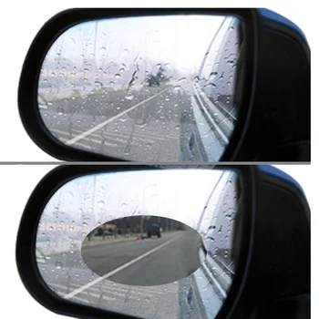 Avto Rearview Mirror Film Anti Meglo Okno Jasno Rainproof Vzvratno Ogledalo Zaščitna Auto Izdelki Notranja Oprema