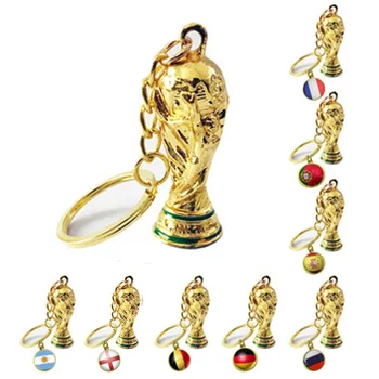 Moda za Svetovni Pokal Nogomet Spominek Keychain Igra z Žogo Darilo Ustvarjalne ključe za Očeta Moški Ženske Navijači Stranka Darila