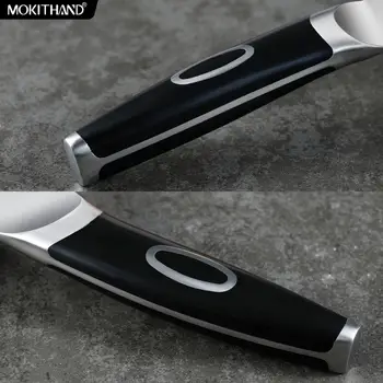 Japonska 8 Inch Kuhar Nož Damask Jekla Kuhinjski Noži VG10 Rezanje Mesa oster Kuhar Noži za Kuhanje Ročno ABS Ročaj